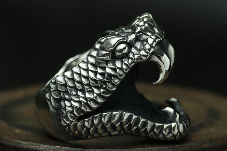 Mad Cult - Murder Snake XL Ring_1
