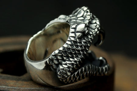 Mad Cult - Murder Snake XL Ring_3