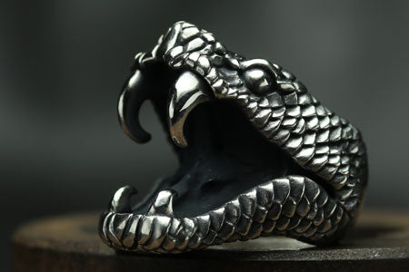 Mad Cult - Murder Snake XL Ring_7