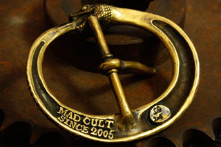 Mad Cult - OUROBOROS Brass Belt Buckle_7