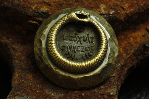 Mad Cult - OUROBOROS Doty Brass Button_1