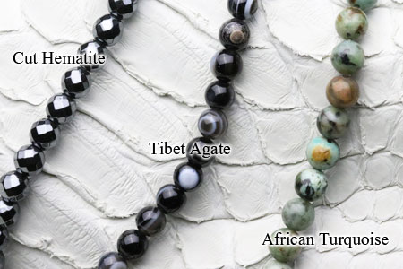 Mad Cult - Sheep Skull Stone Bracelet_9