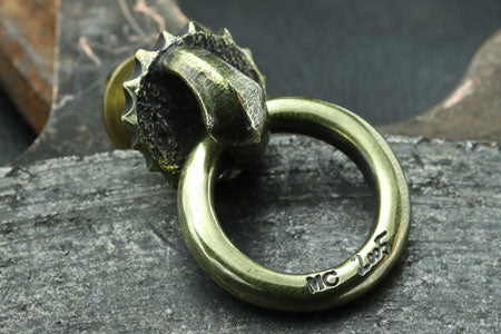 Mad Cult - Sprocket Handle Brass Wallet Ring_2