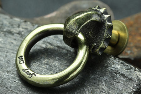 Mad Cult - Sprocket Handle Brass Wallet Ring_3