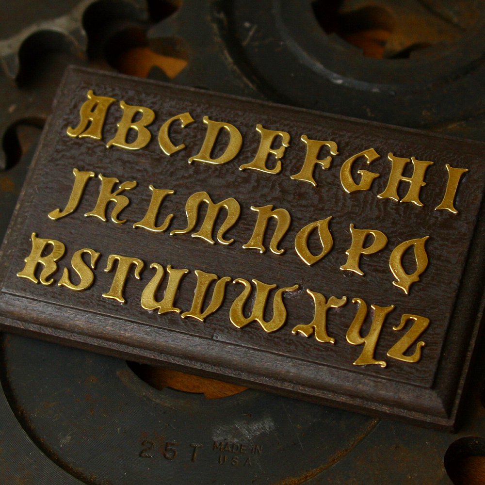 ROAD Alphabet Padlock Pendant 5