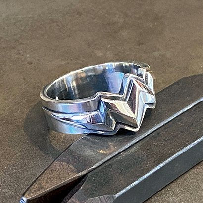 ROAD Silver Lightning Ring 5