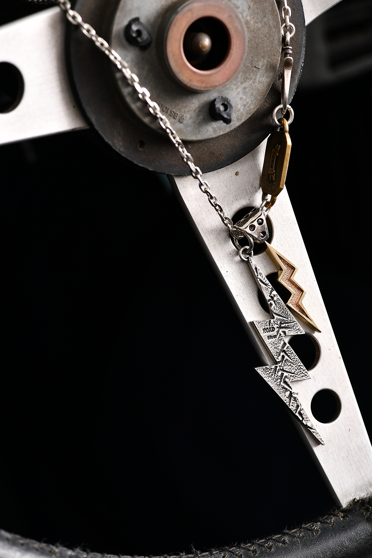 ROAD Silver Spark Pendant L 3