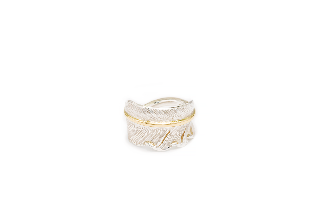 emiru Shoulder line ring gold