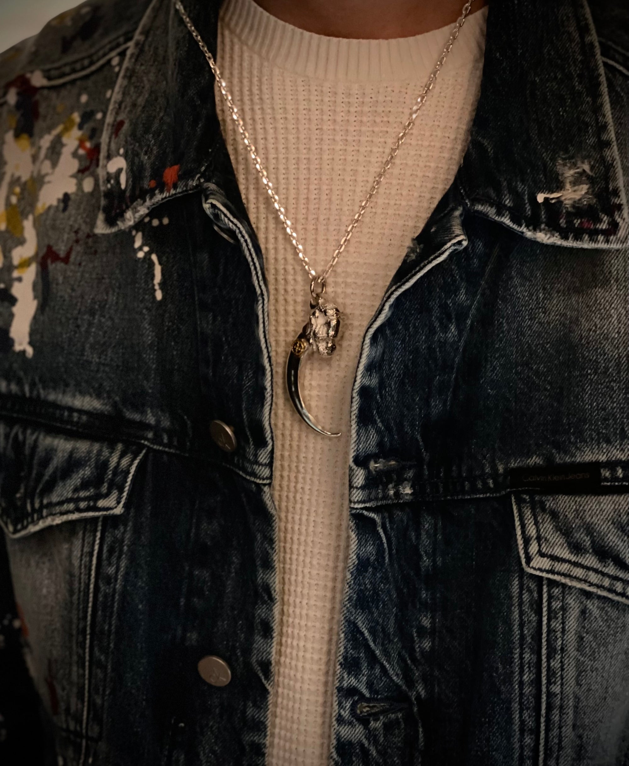 高瀬豪太 Sunshine Studio - 24K Gold Point Eagle Claw Pendant_5