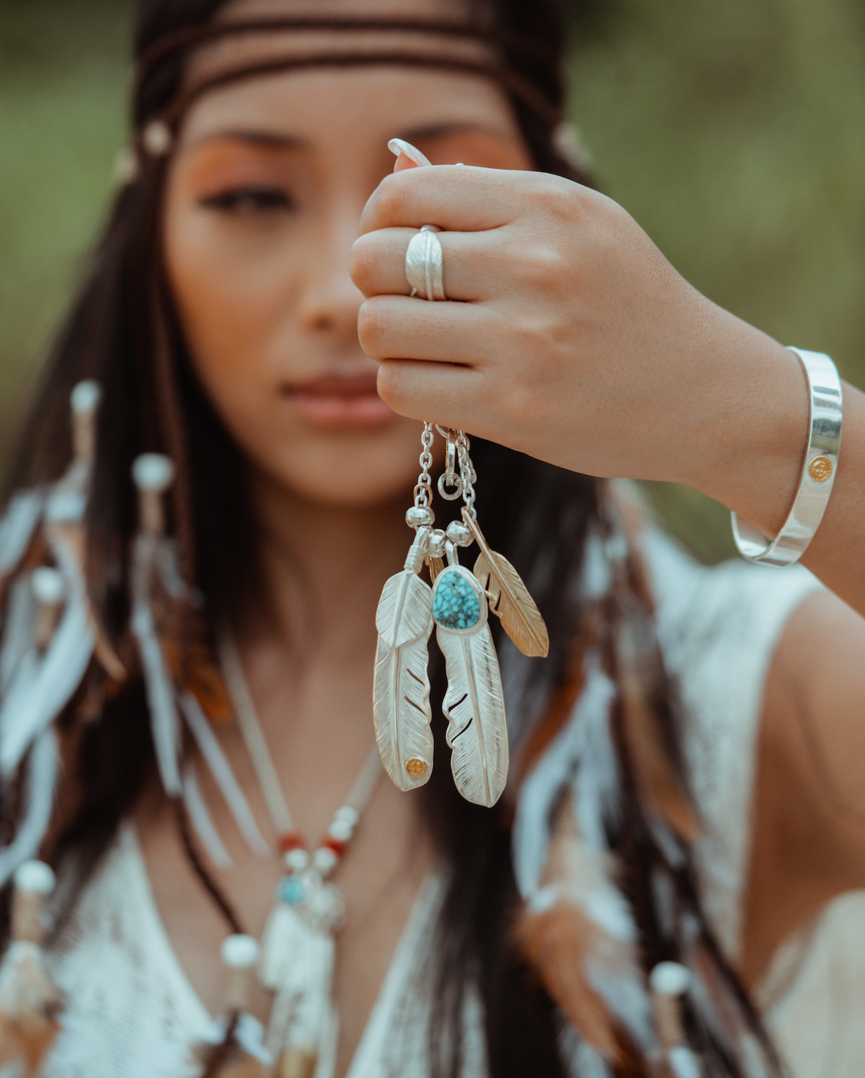 高瀨豪太 Sunshine Studio - 925 Silver Feather Ring S_5