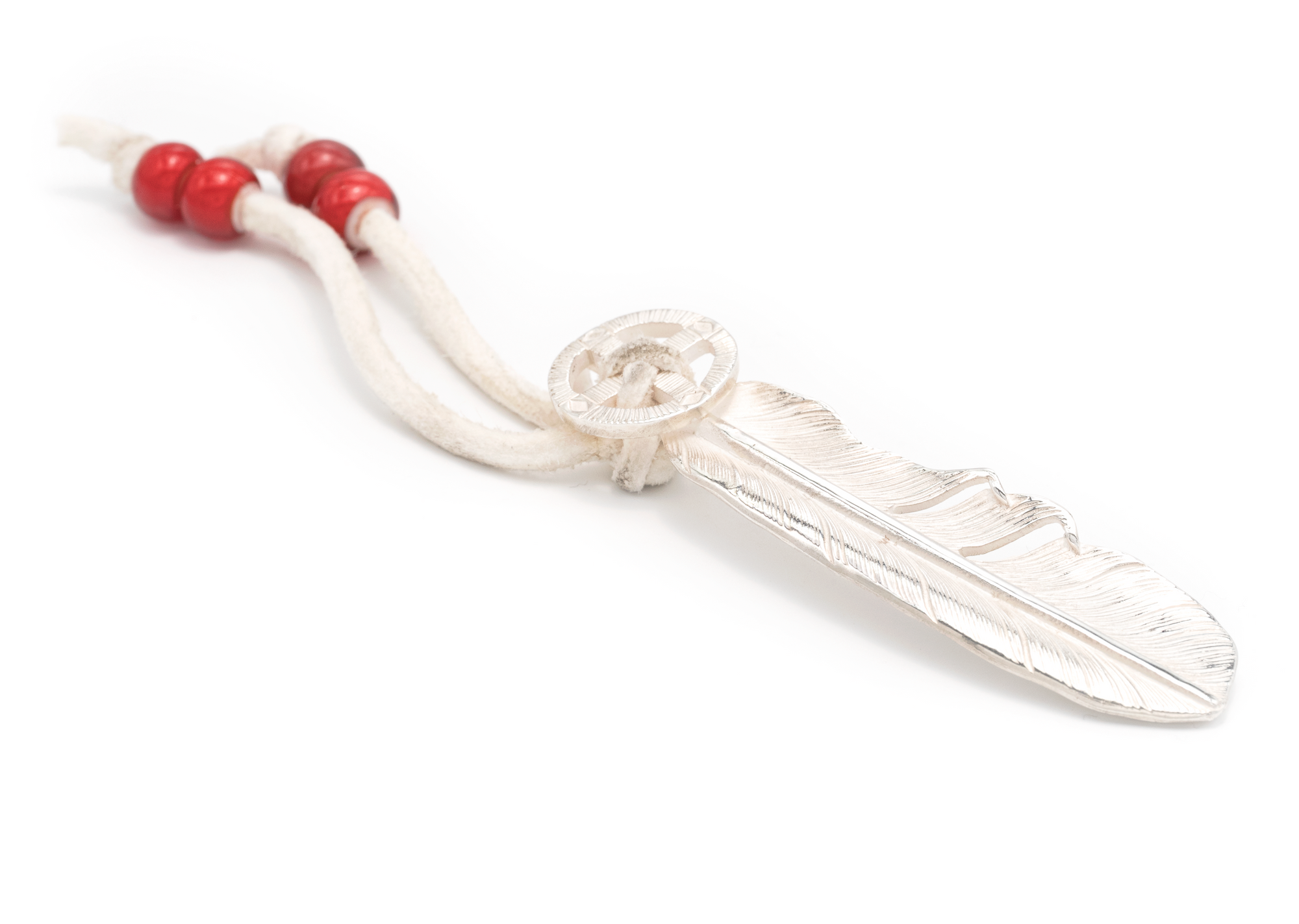 高瀨豪太 Sunshine Studio - Silver Feather Pendant L_4