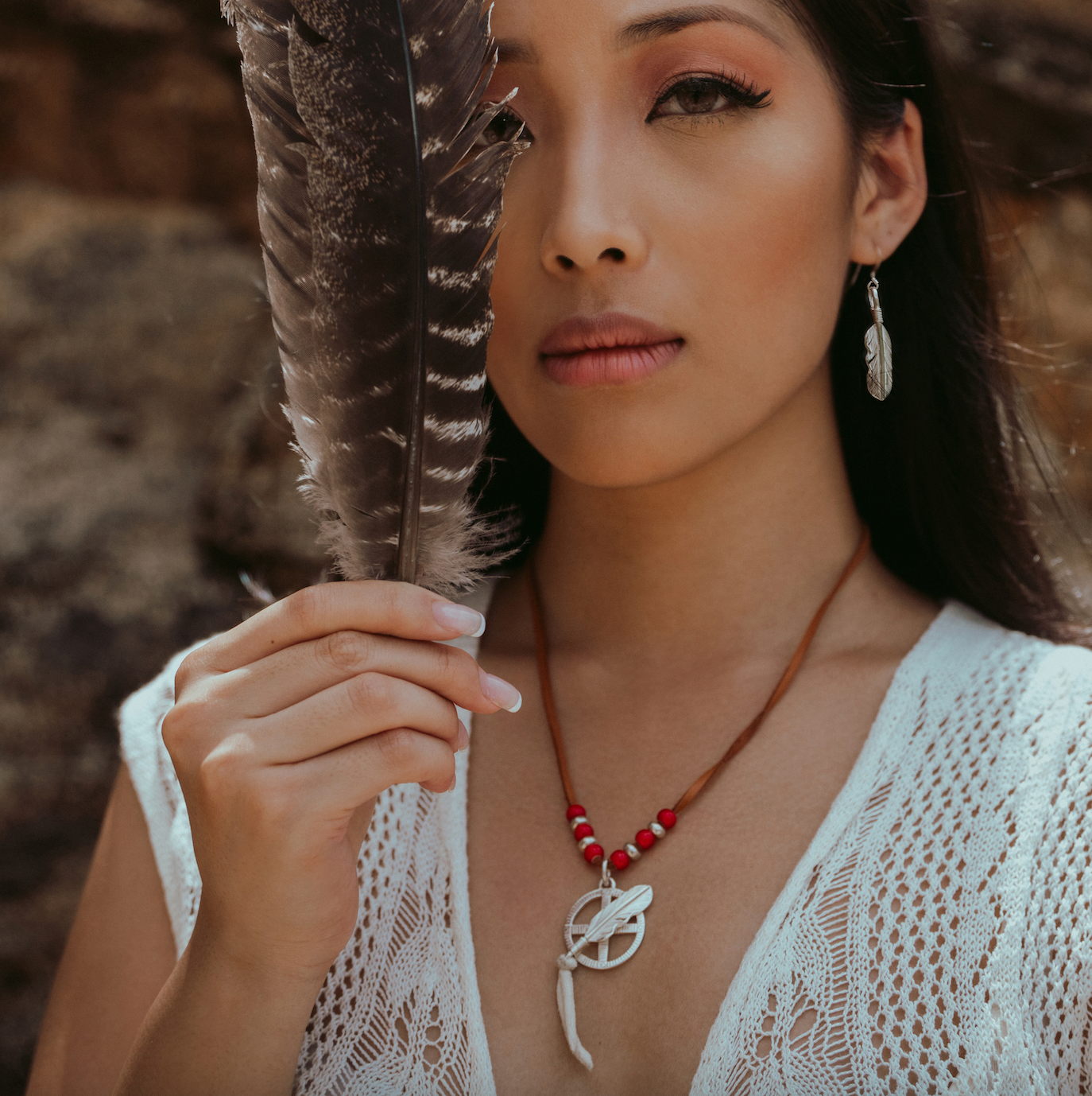 高瀬豪太 Sunshine Studio - XS Feather Wheel Pendant_5