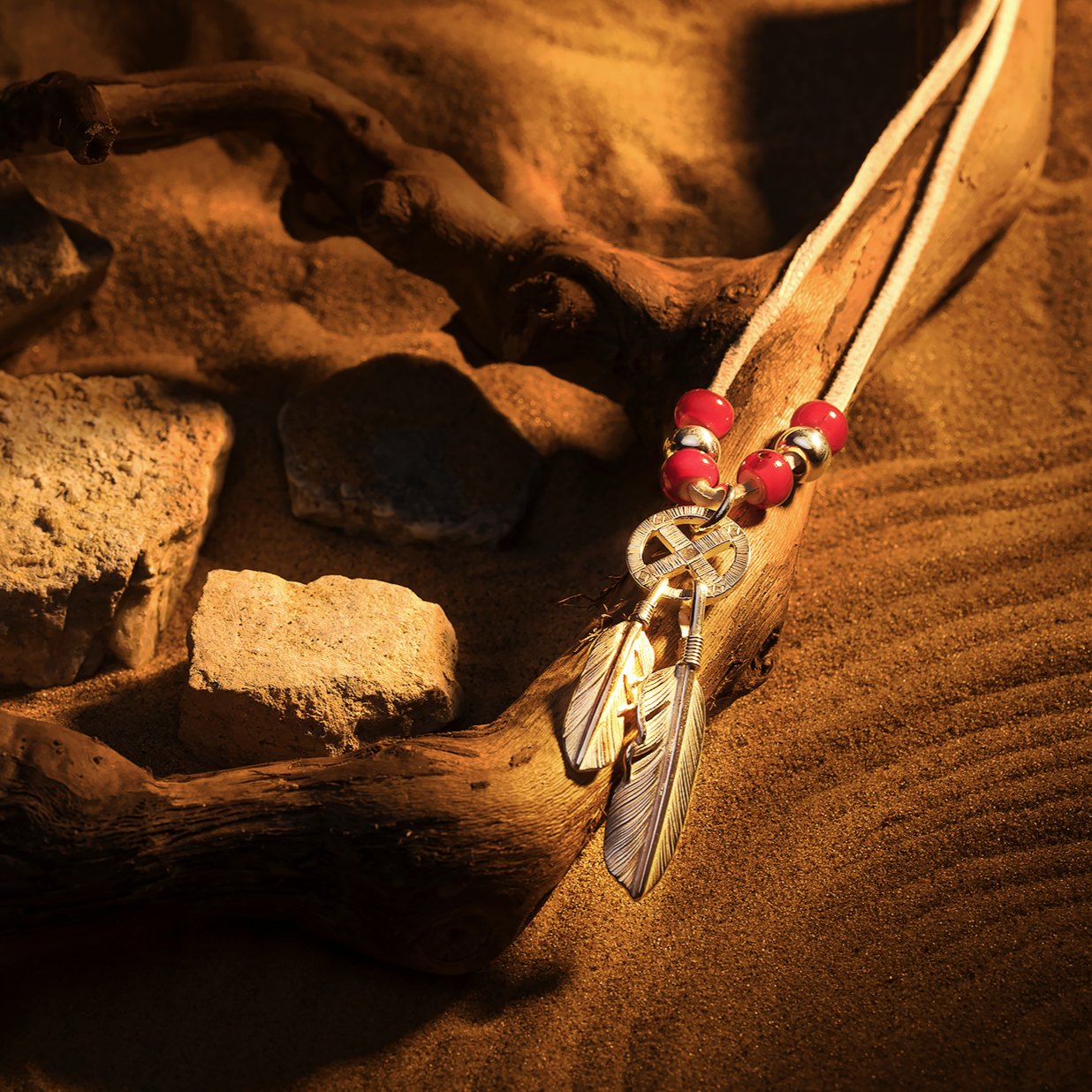 高瀬豪太  Sunshine Studio - XS Feather Wheel Pendant_7