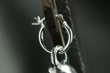 Mad Cult Snale - P A - 純銀耳環