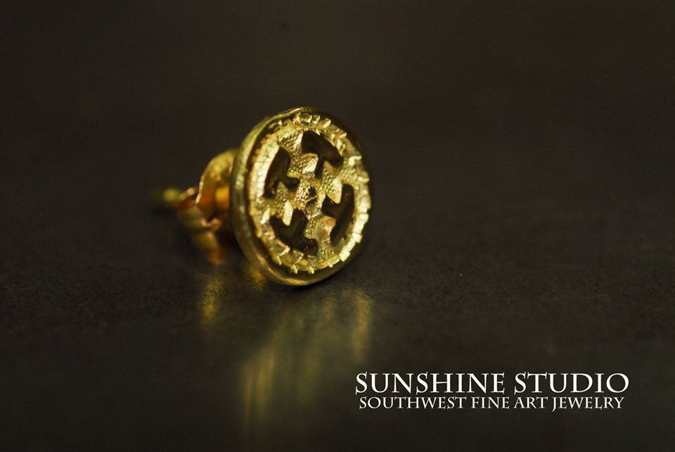 Sunshine Studio 18K Gold Hallmark Earring