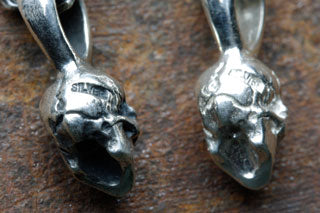 Mad Cult Brat Charm Skull Pendant w/ necklace