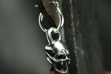 Mad Cult Snale - P B - 純銀耳環