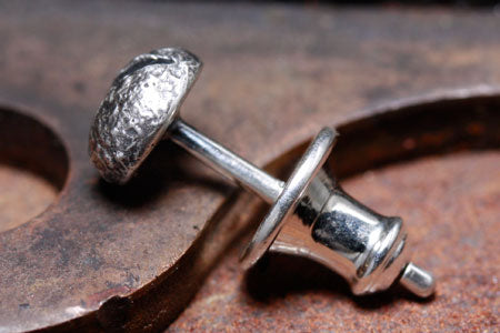 Mad Cult Rusty Stud - P 純銀耳環