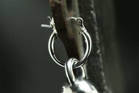 Mad Cult Snale - P B - 純銀耳環